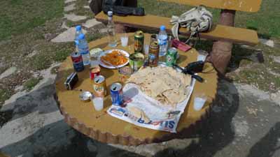 Van Gölü iskele, Turis aus Teheran Trinken