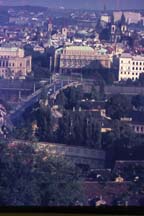 Frühlings-Praha im Herbst vor dem Wintereinbruch im nächsten Sommer