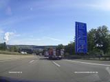 Autobahn nach Erfurt